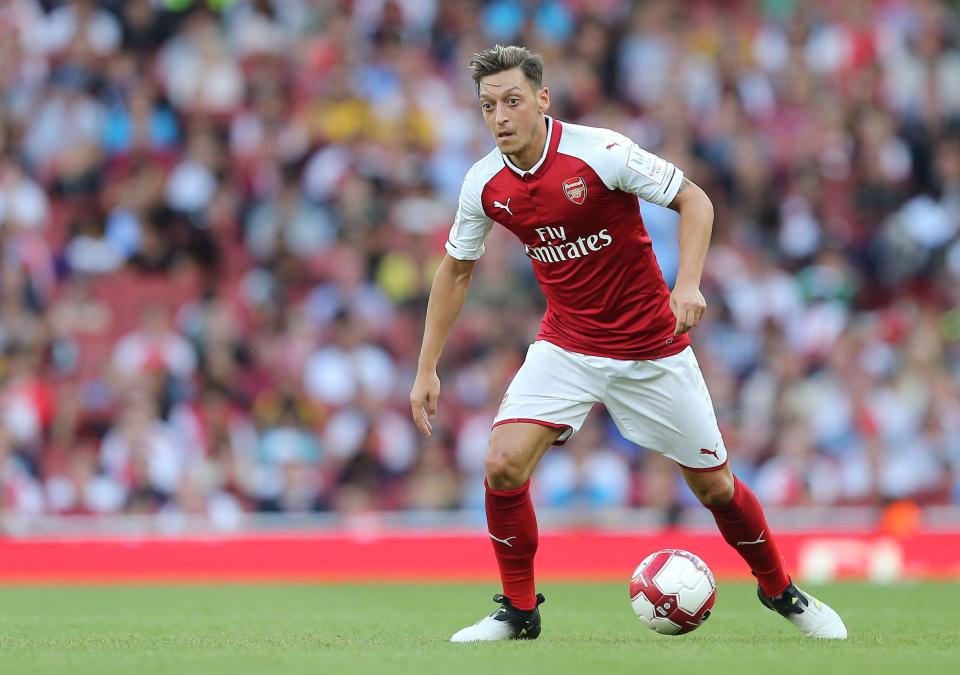 Mesut Ozil has been at Arsenal since 2013