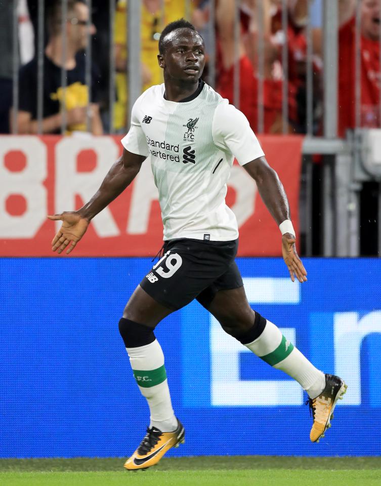  Sadio Mane joined Liverpool from Southampton last summer