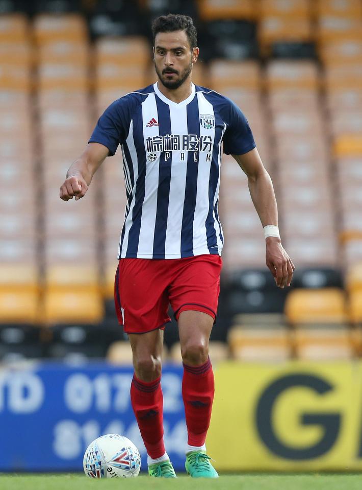 Swansea City could make a move for West Brom star Nacer Chadli