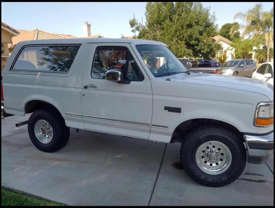 OJ’s Ford Bronco is in mint condition