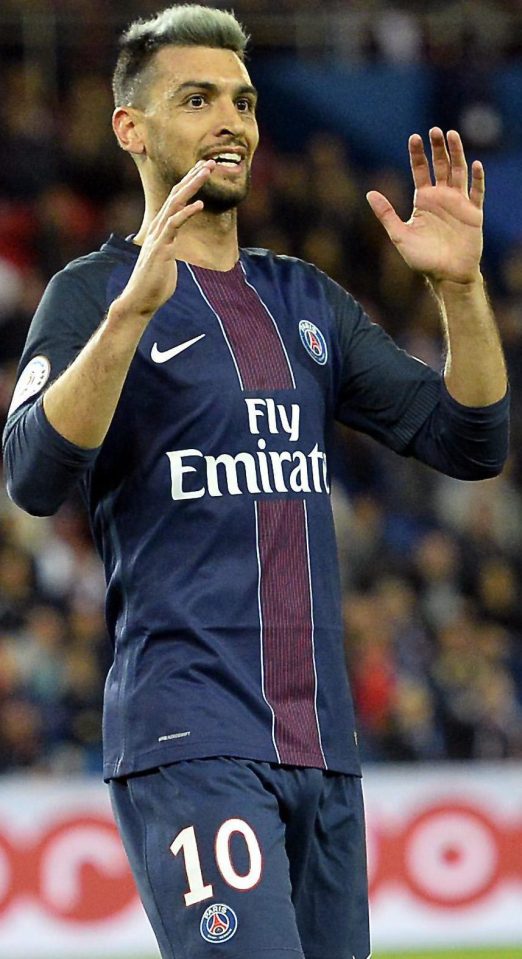 But who knows what Javier Pastore thinks about the idea