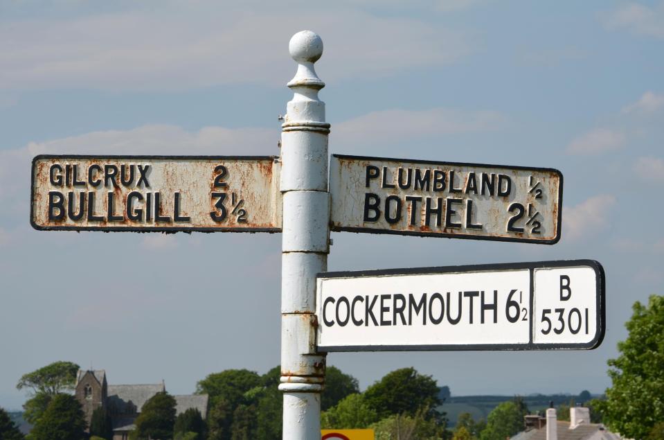  Drivers saw the naked men on their journey from Cockermouth to Workington