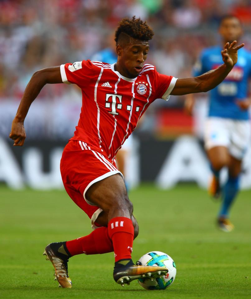 Kinglsey Coman has made his switch permanent after a two-year loan at Bayern