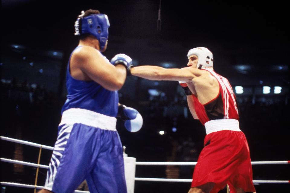  Klitschko fighting in amateur days