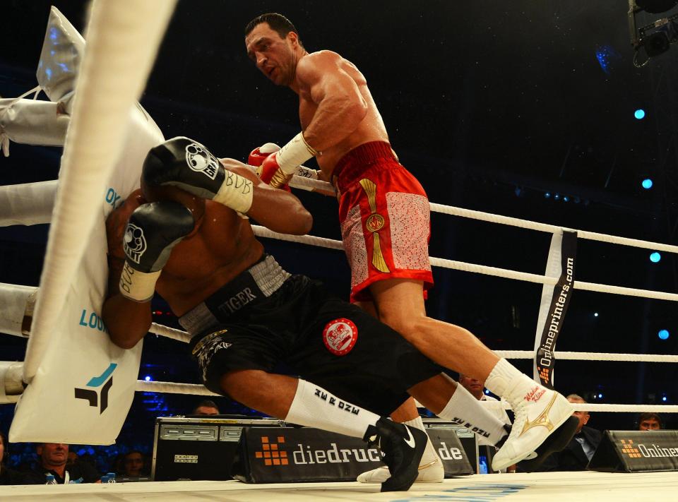  Klitschko knocking out American Tony Thompson in July 2012