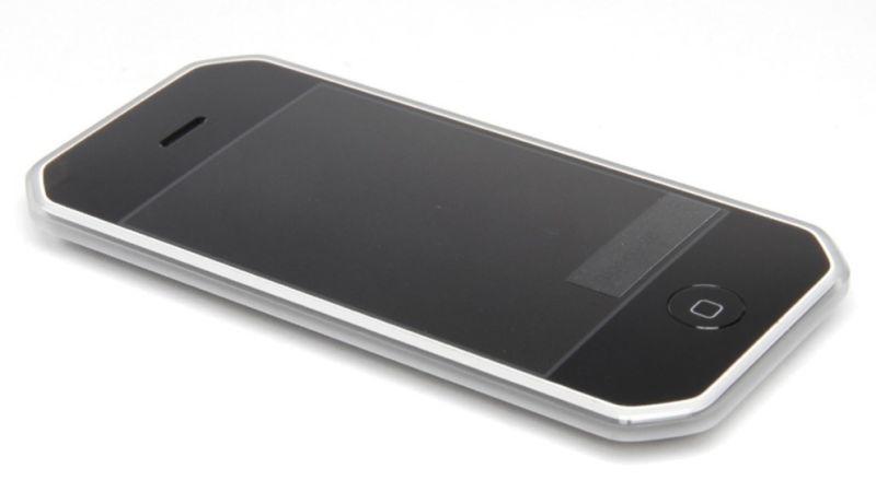 Apple went for the rounded corner design for its production iPhone