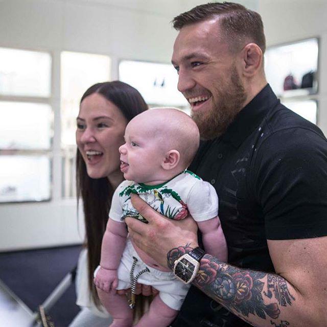  Conor McGregor and partner Dee Devlin welcomed Conor Jack McGregor Jr into the world in May this year