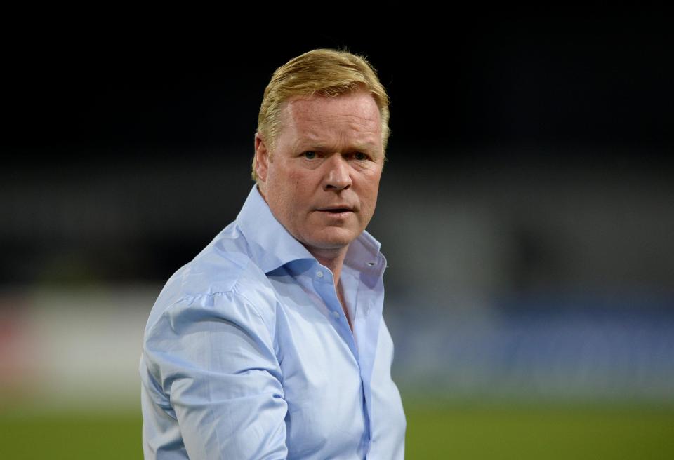 Ronald Koeman is searching for a new No9 to lead his attack