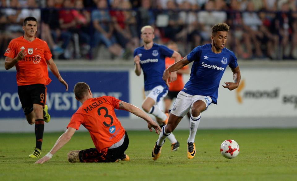 Dominic Calvert-Lewin has been backed by Koeman to play his part this season