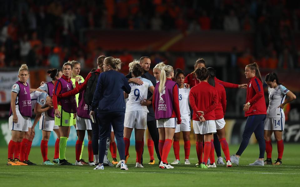 England were beaten by Holland in the Euro 2017 semi-finals