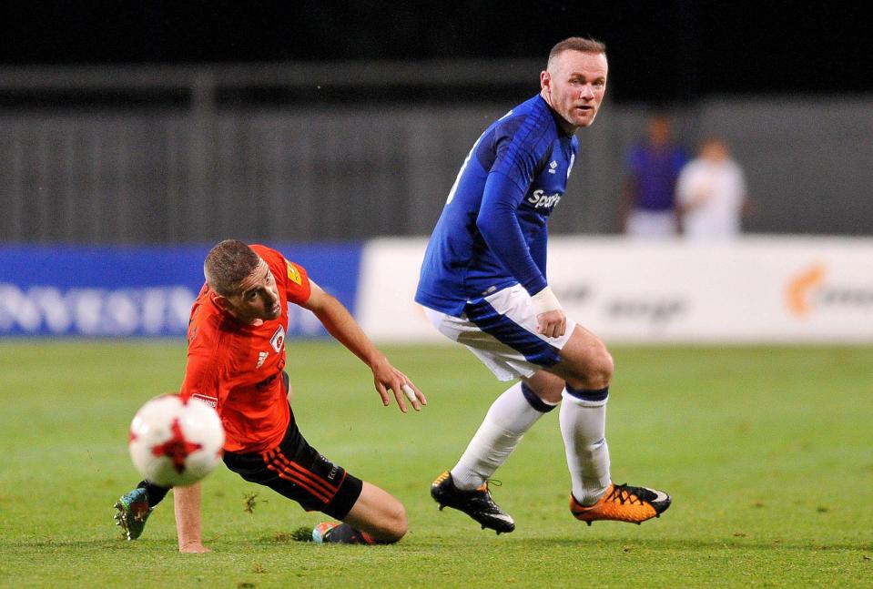 Wayne Rooney has struggled in his first two competitive games back with Everton