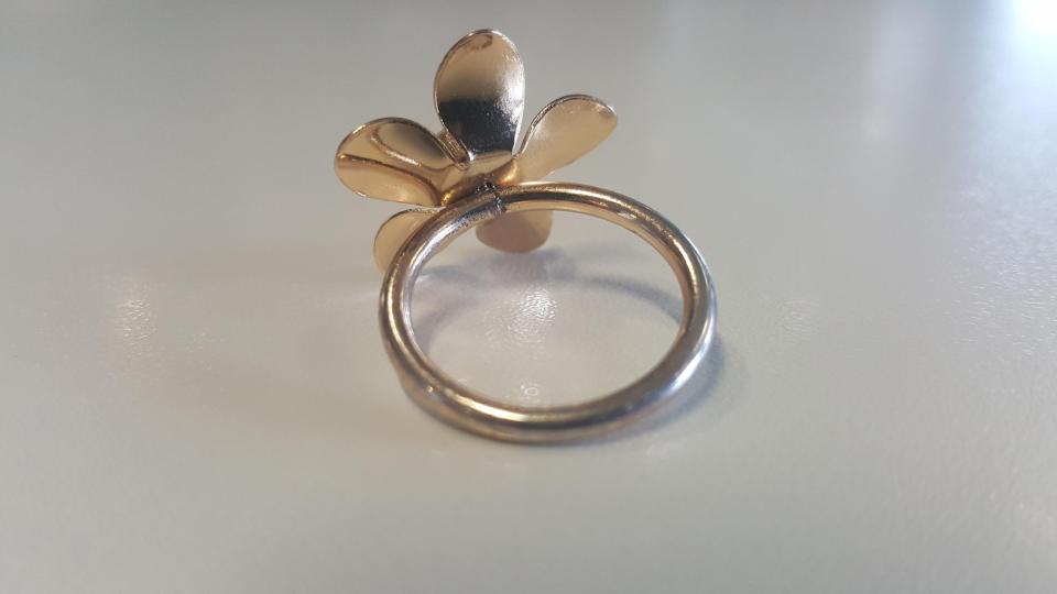  The River Island ring was still in virtually new condition by the end of the five day challenge