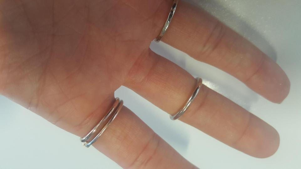  There was no mark left on my skin from the River Island ring