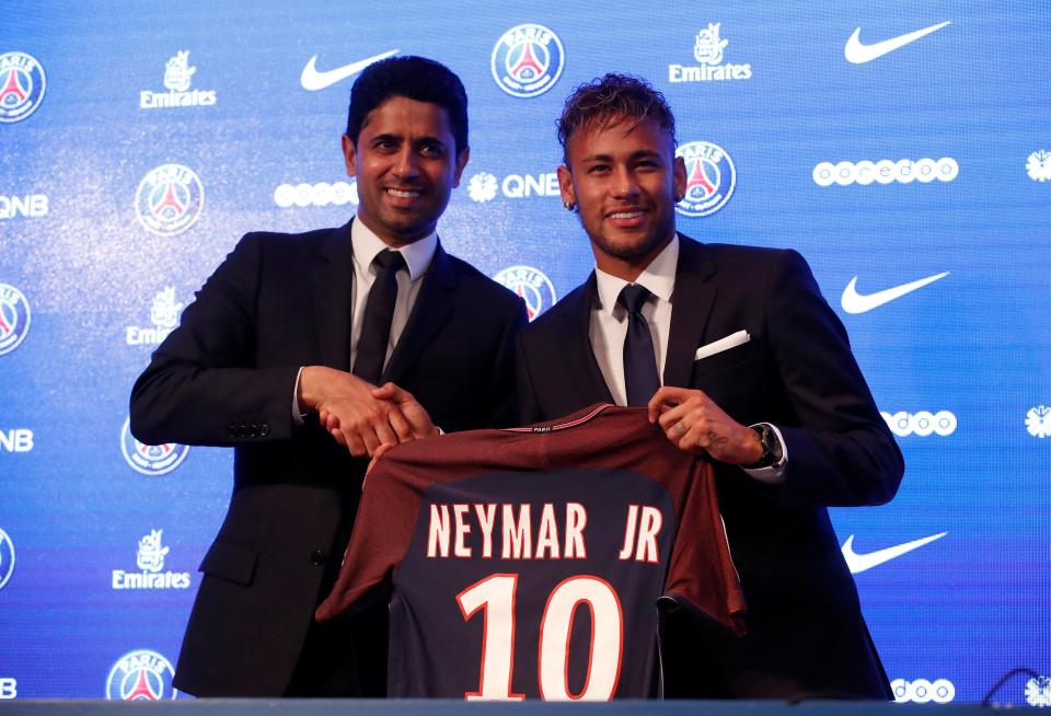 PSG have confirmed the £198m signing of Neymar from Barcelona