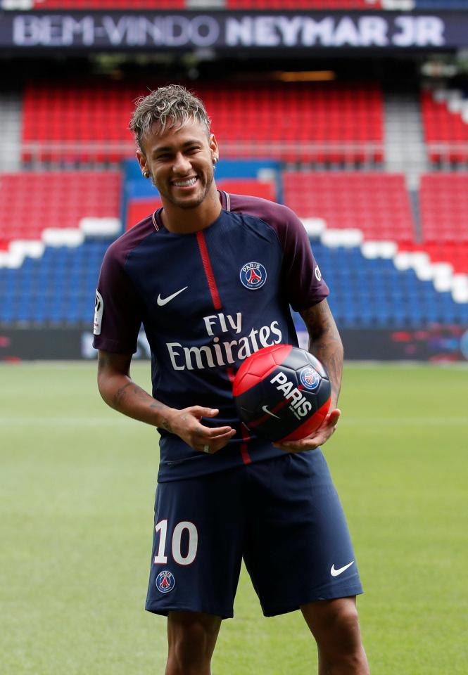 Neymar will earn £515,000-a-week after tax at Paris Saint-Germain