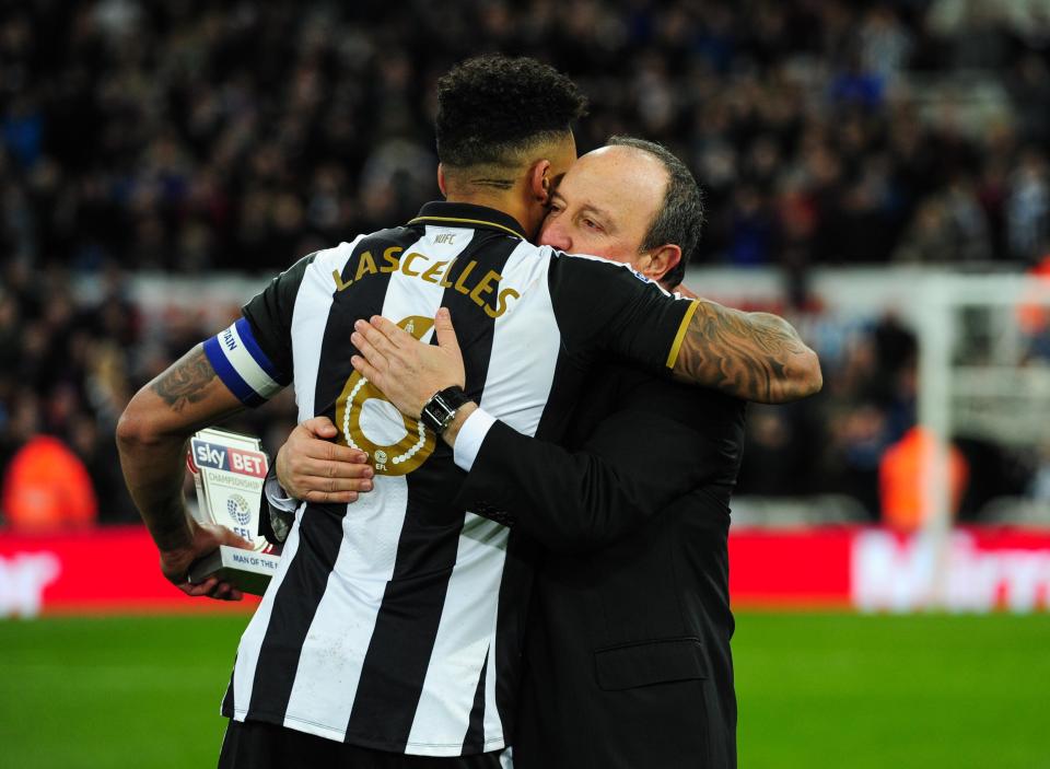 Rafa Benitez masterminded promotion from the Championship