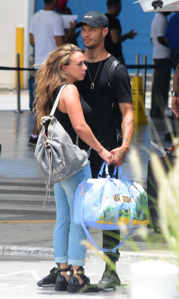  The couple are in Barbados for a music festival