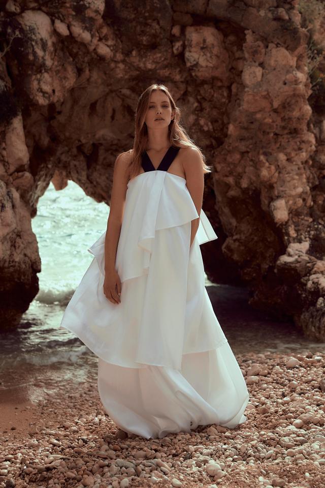  Try some romantic ruffles with this floaty dress