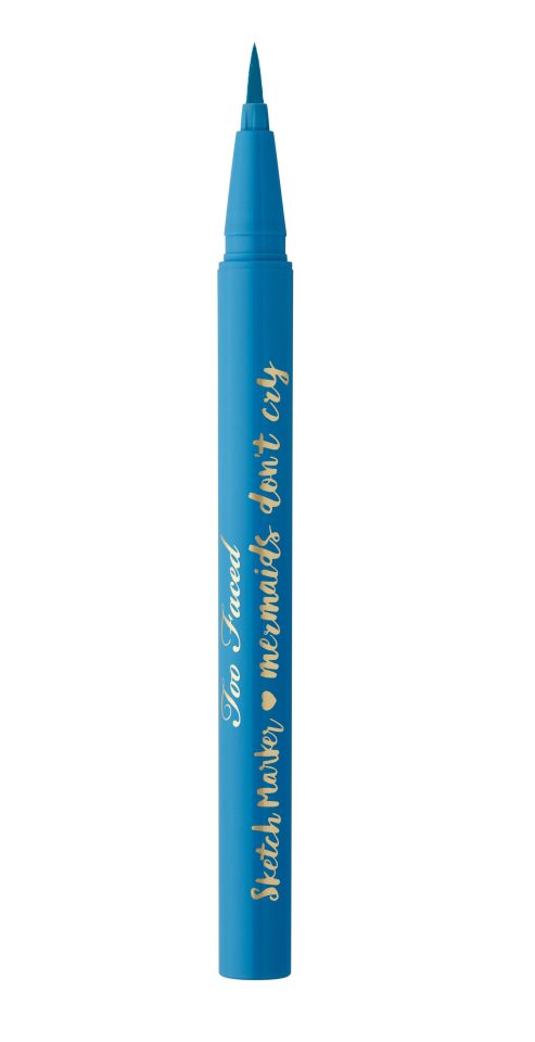  Try Sketch Marker in Steel Blue (£17, Too Faced)