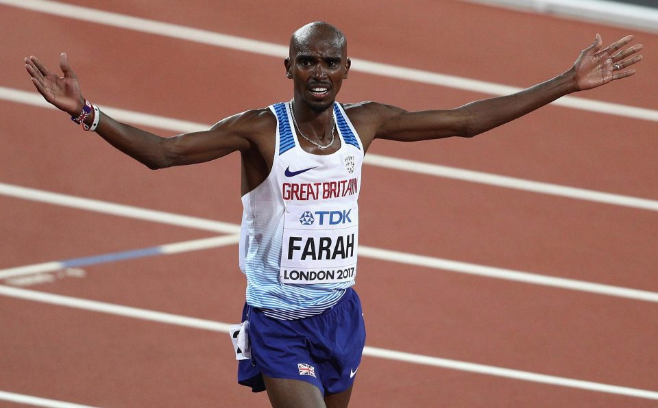 Mo Farah was the only individual gold winner for Britain despite the World Championships being in London 