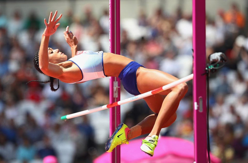 Katarina Johnson-Thompson has a personal best of 1.98m in the high jump