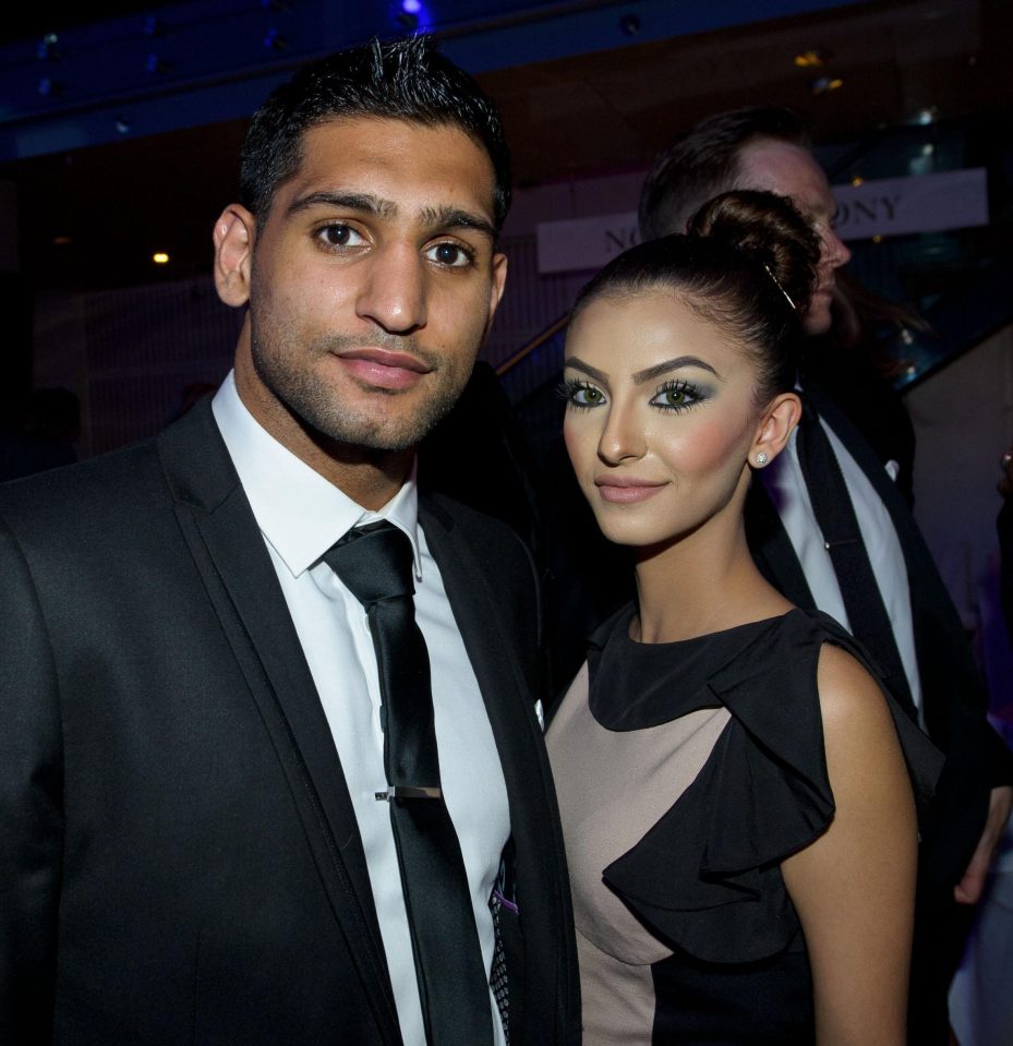  Amir Khan and wife Faryal had a very public bust up earlier in August