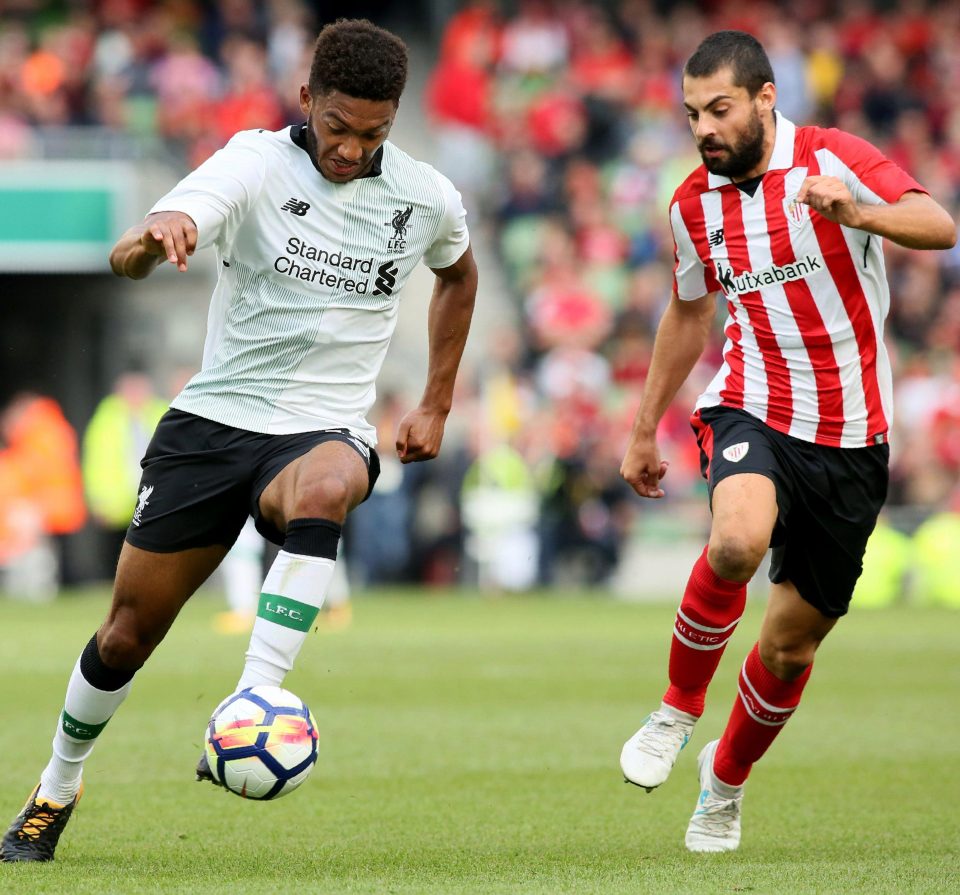 Liverpool's English defender Joe Gomez is wanted by Brighton on loan but is thought to want to stay at Anfield to try to earn a regular place this term