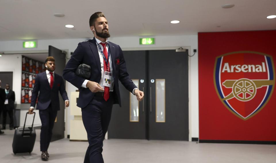 Olivier Giroud is waiting to discover how he features in Arsene Wengers plans