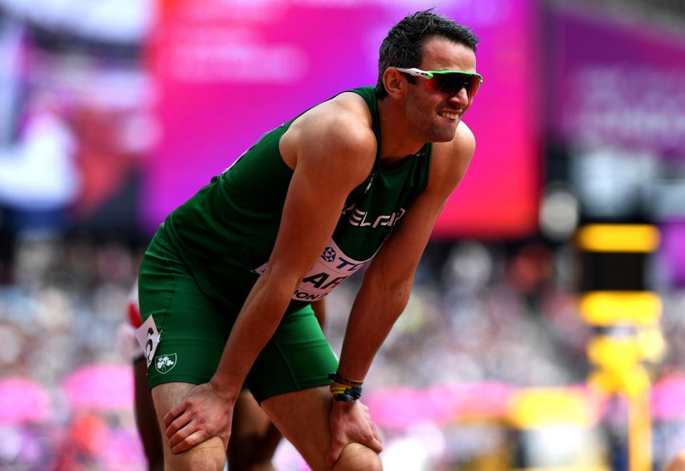 Irish hurdler Thomas Barr was struck down by the stomach bug - forcing him to miss the 400m hurdles semi final