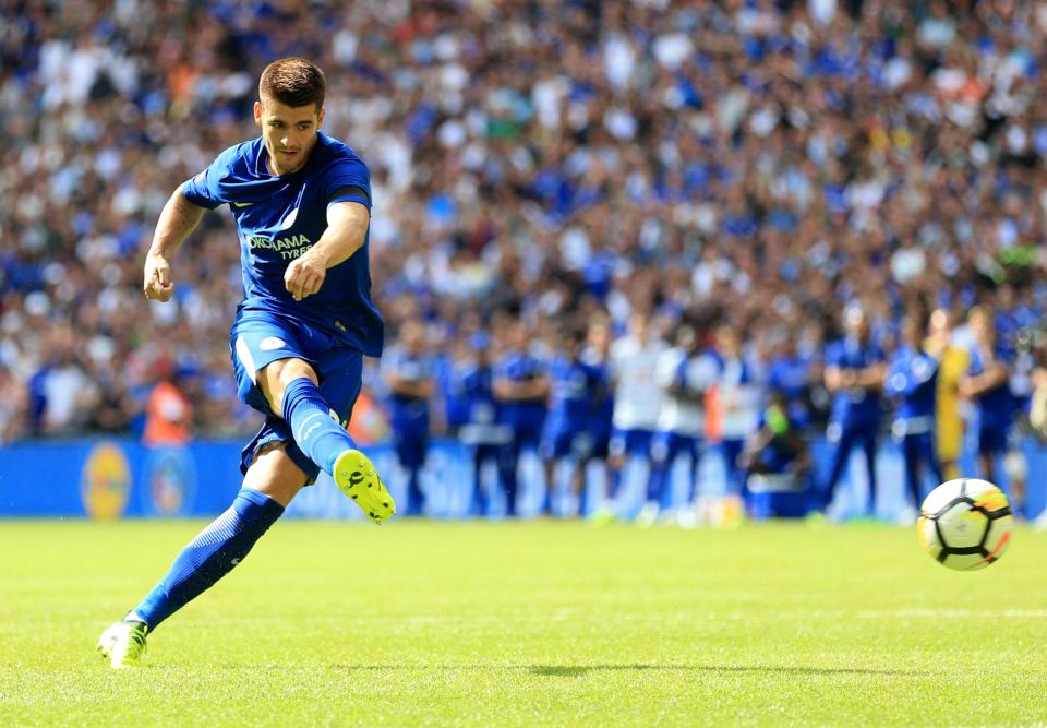  Alvaro Morata missed his spot-kick at Wembley