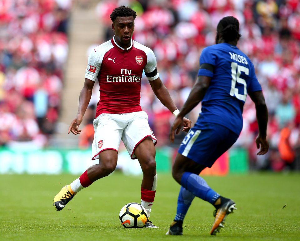 Iwobi has only played 11 minutes of Premier League football this season