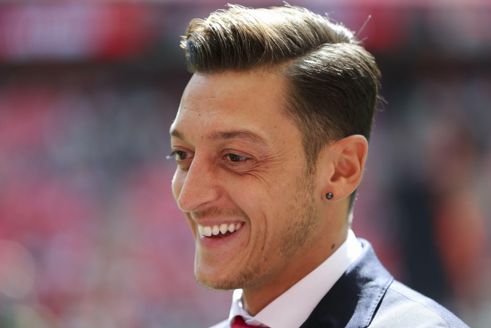 Mesut Ozil has less than 12 months remaining on his contract