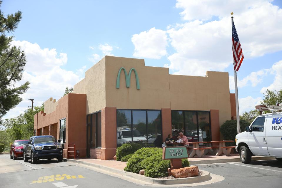  This Maccies in Sedona, Arizona, needs to blend into its surrounding red rocks