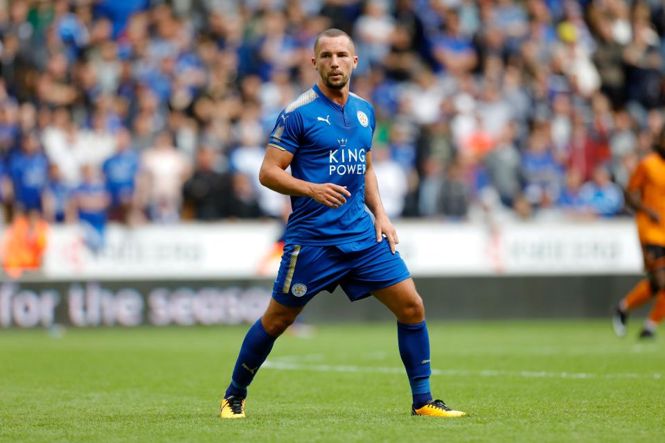  Danny Drinkwater helped Leicester to win the Premier League in 2016