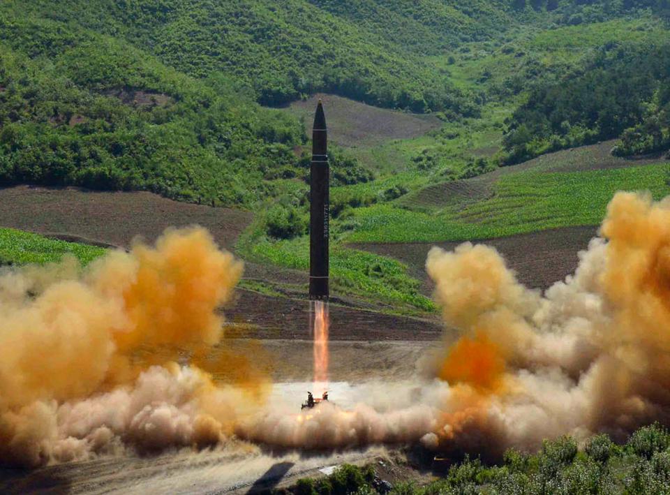  North Korea has tested dozens of missiles over recent months, provoking a tense military standoff