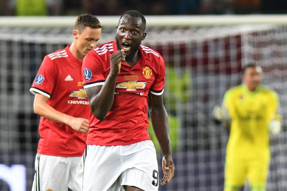  Romelu Lukaku adds a physical presence up front for Manchester United