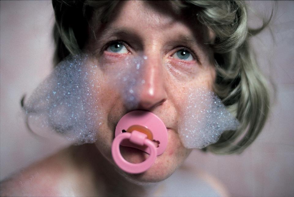  The surreal snaps were taken by portrait photographer Polly Borland