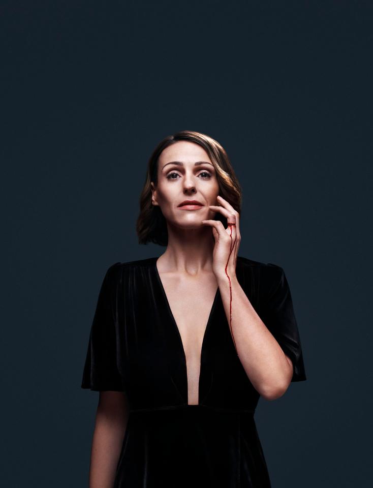 The teaser image for the new series of Dr Foster , with Suranne Jones, suggests events take a sinister turn for the GP who is trying  to expose her cheating husband while keeping her career intact