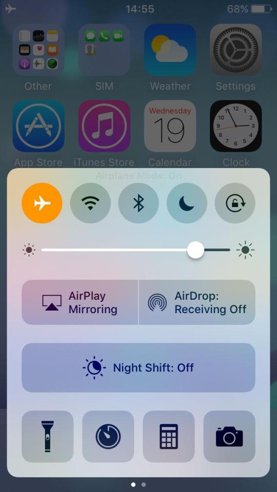  Activating the Airplane Mode stops the antenna constantly searching for Wi-Fi networks and nearby cellular signal