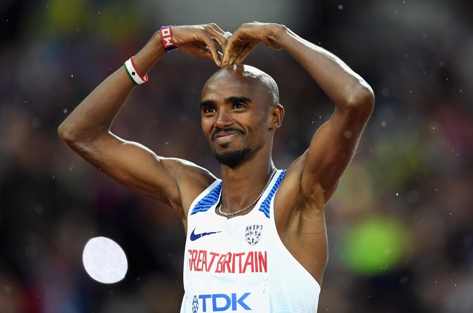 Mo Farahs double distance bid is still on in London