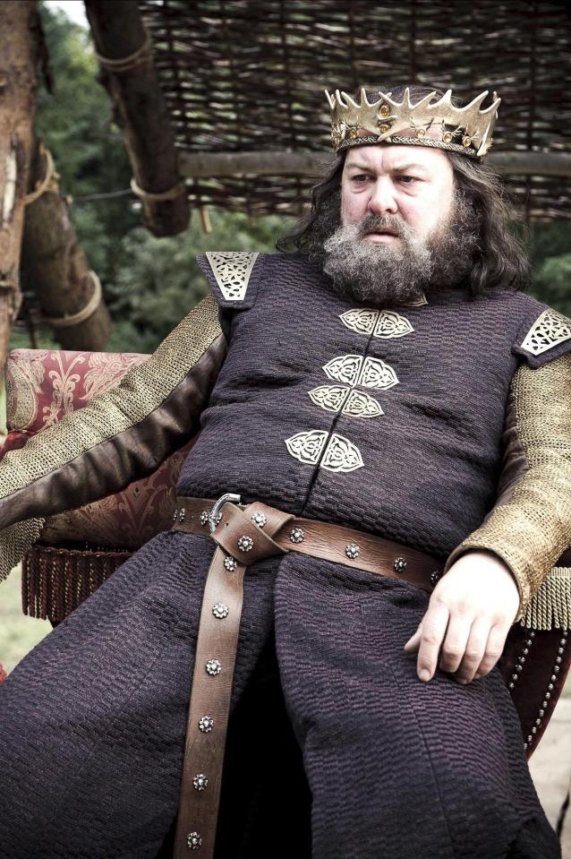  Mark Addy frequently played police officers before he was Robert Baratheon