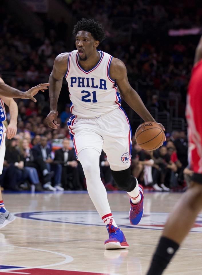  Joel Embiid will be on the O2 court for the London game in January 2018