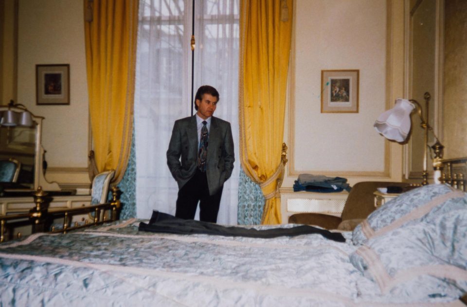  Alan McGregor pictured inside The Ritz Hotel in 1997