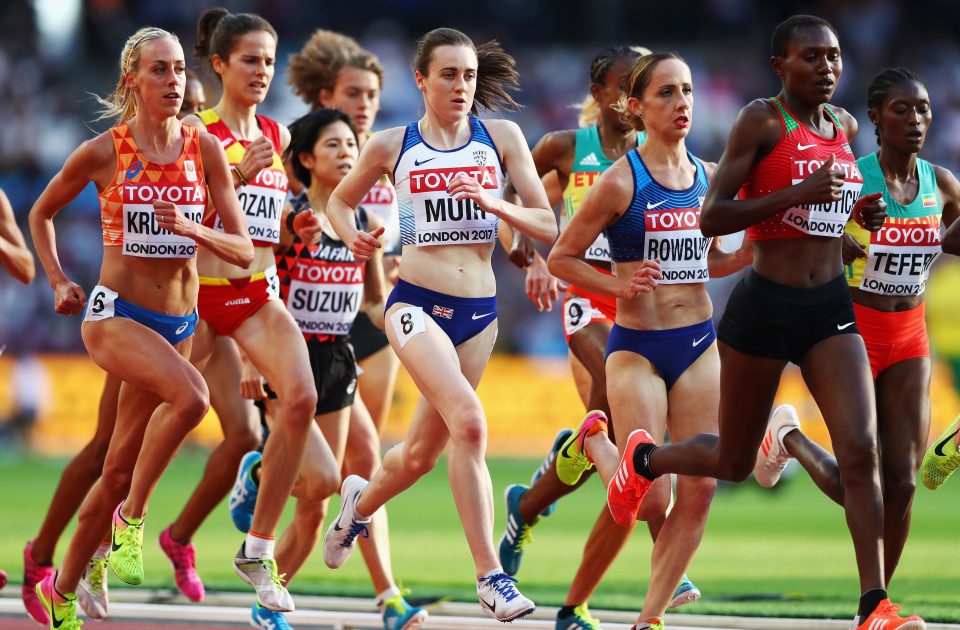  Laura Muir admitted the race had been hard