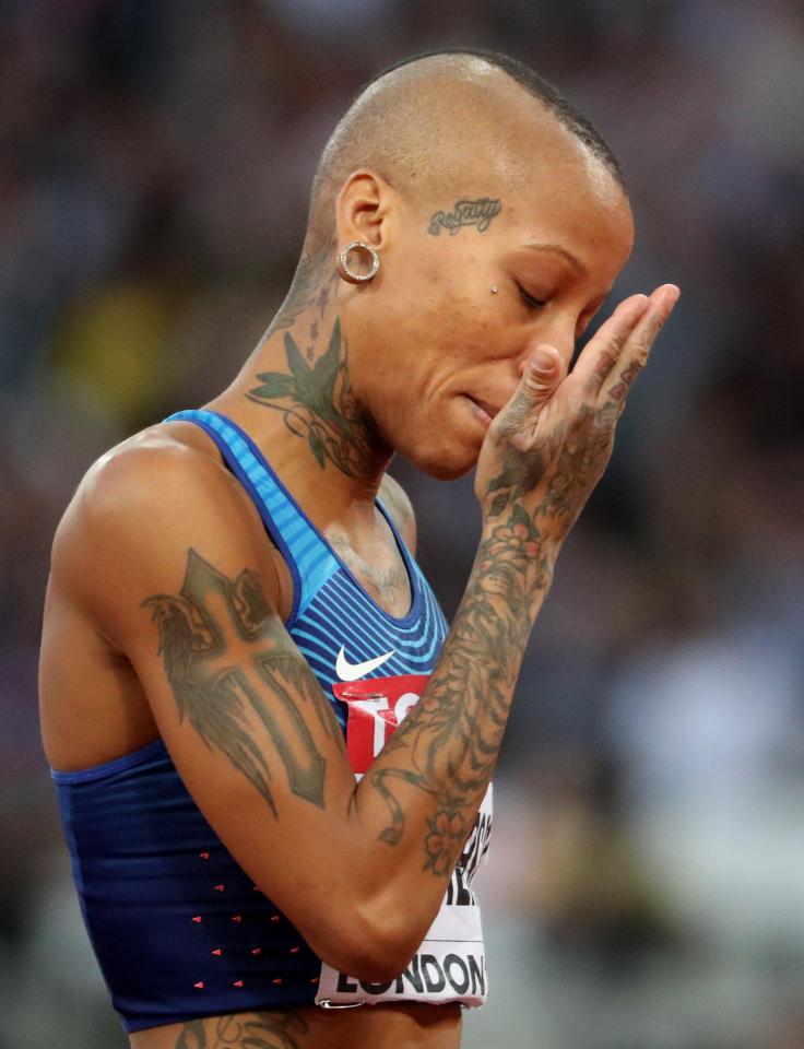 American high jumper Inika McPherson has caught the eye in London