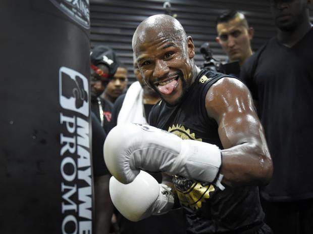 Floyd Mayweather has not sparred with any MMA fighters in the build-up to his fight against Conor McGregor