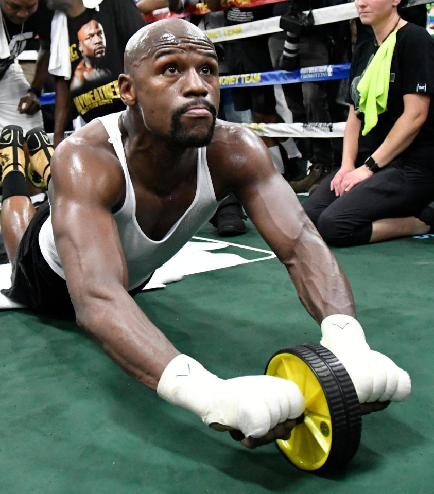  There has been no let up for Floyd Mayweather as he prepares for his night of destiny this weekend in Las Vegas