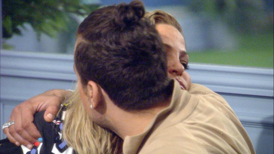 Celebrity Big Brother's Paul Danan and Sarah Harding make up on tonight's show