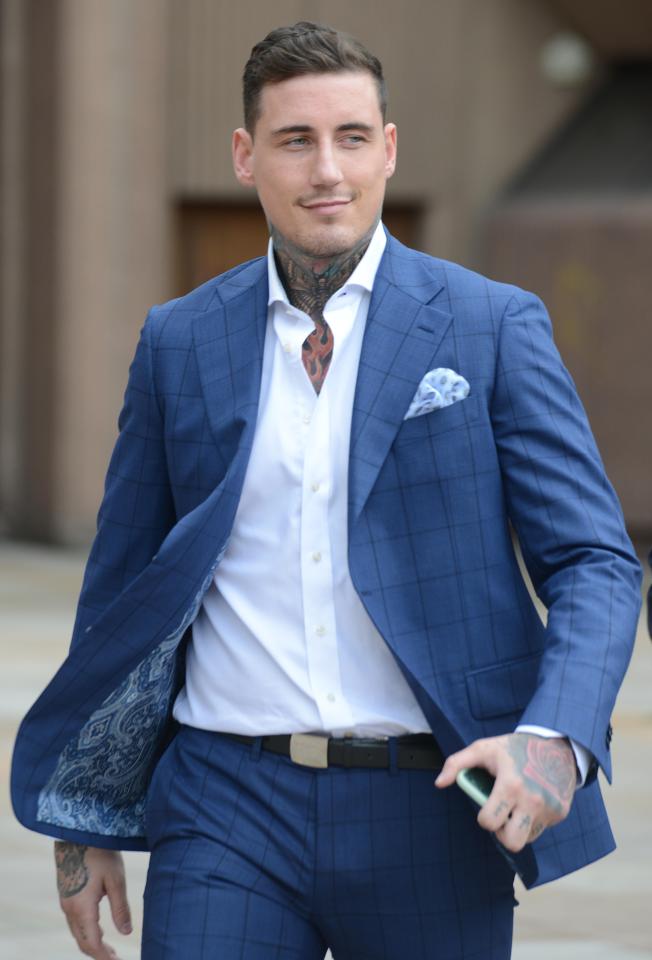  Jeremy McConnell has been filmed waving a bag of a mystery white substance