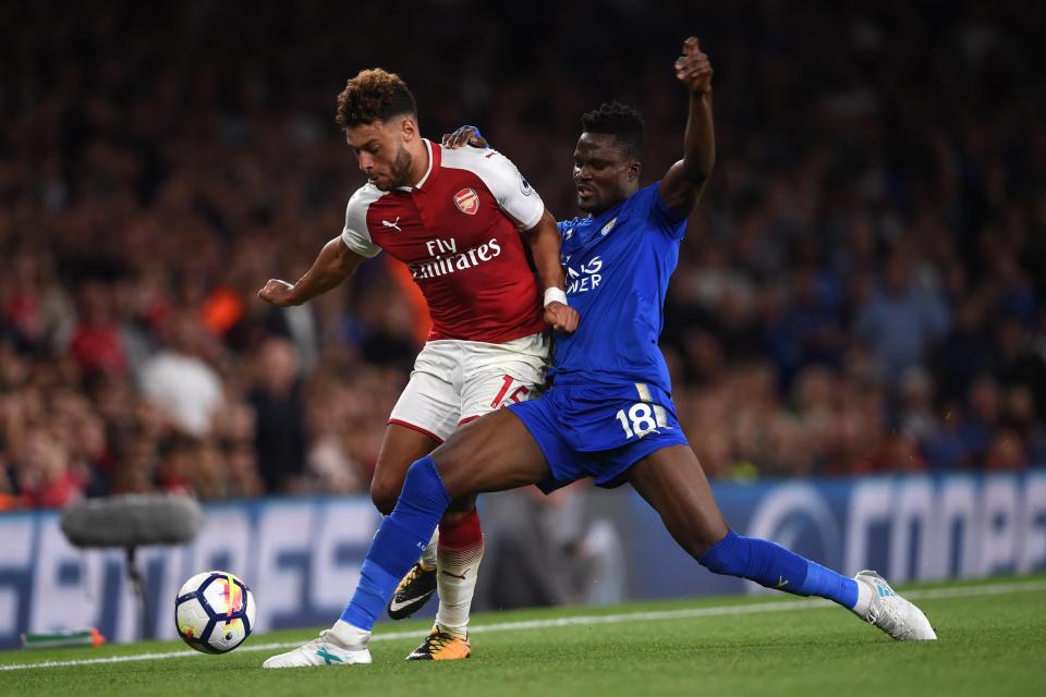 Daniel Amartey played for Leicester against Arsenal last week